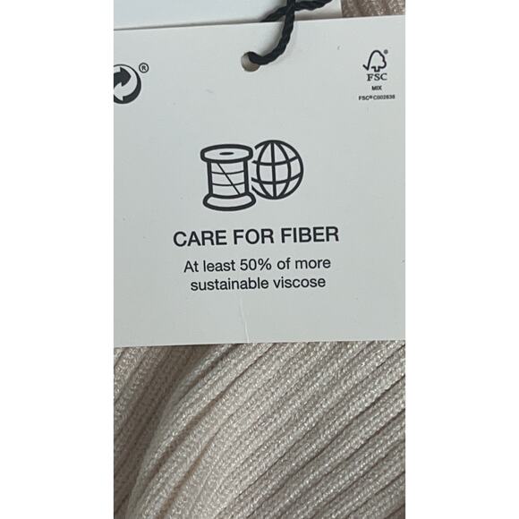 Zara Open Back Top - KNIT TOP SWEATER - Size - M - Cream - Picture 12 of 12